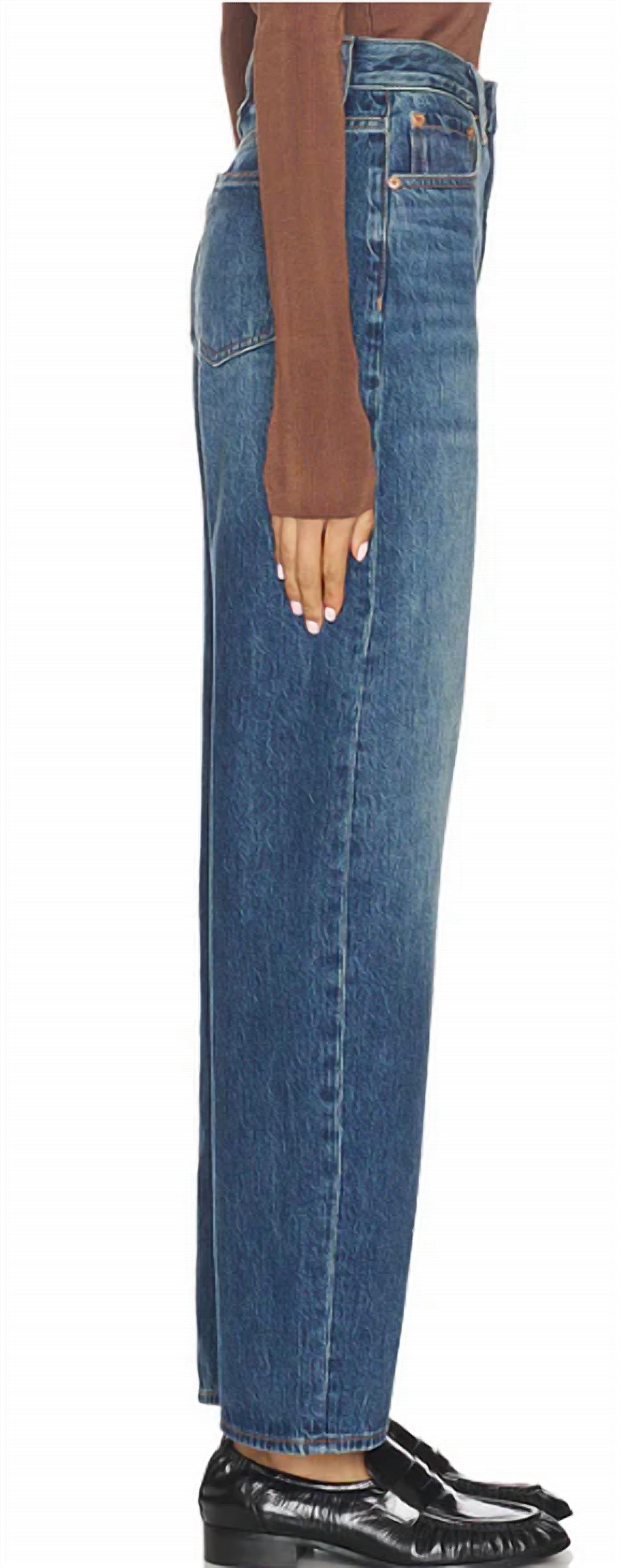 Pistola - Wes High Rise Barrel Jeans