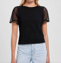 Goldie - Tulle Princess Sleeve Tee