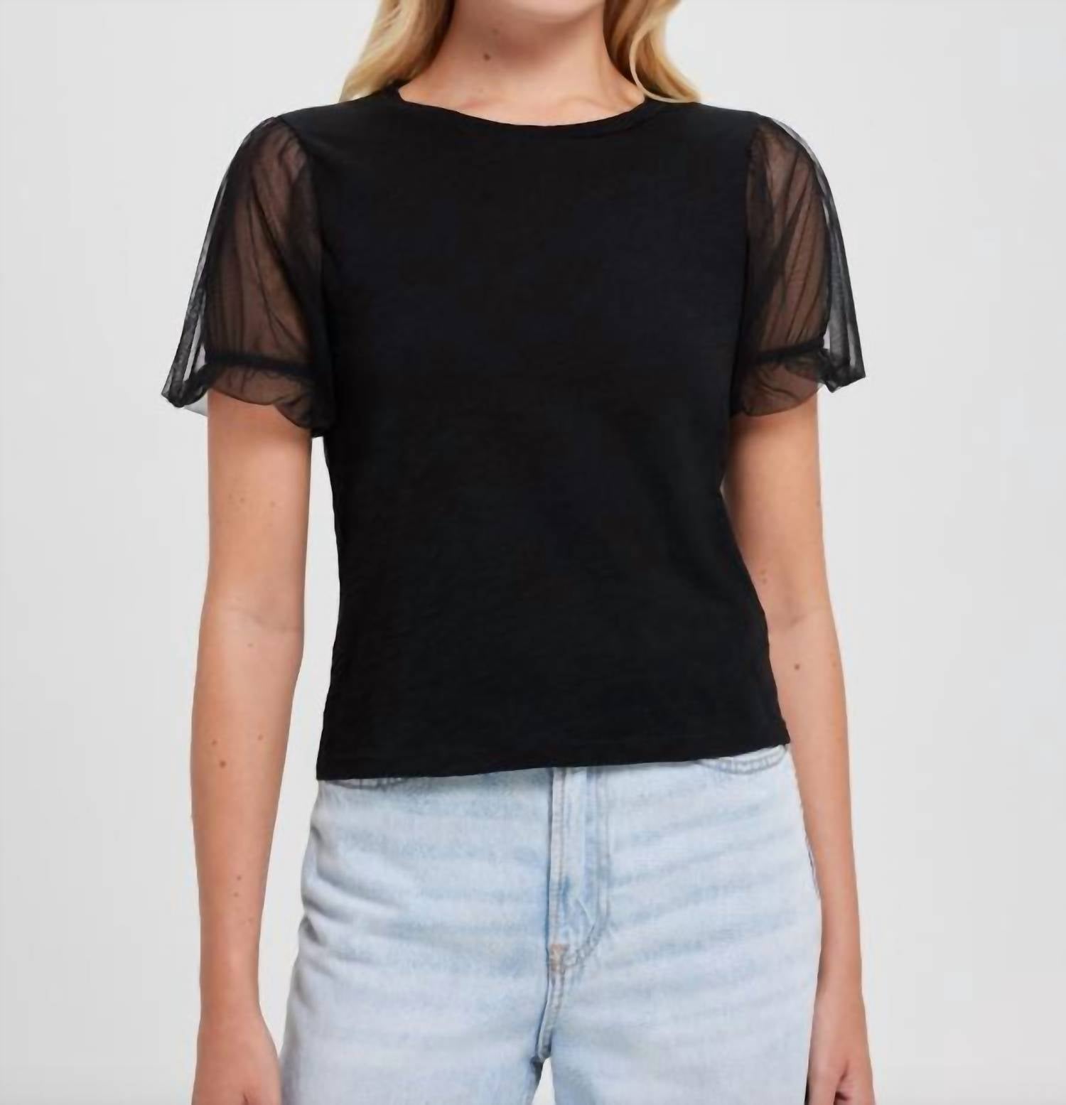 Goldie - Tulle Princess Sleeve Tee