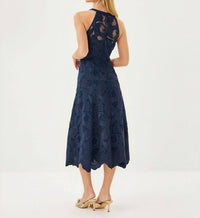 Lilly Pulitzer - Denise Lace Halter Midi Dress