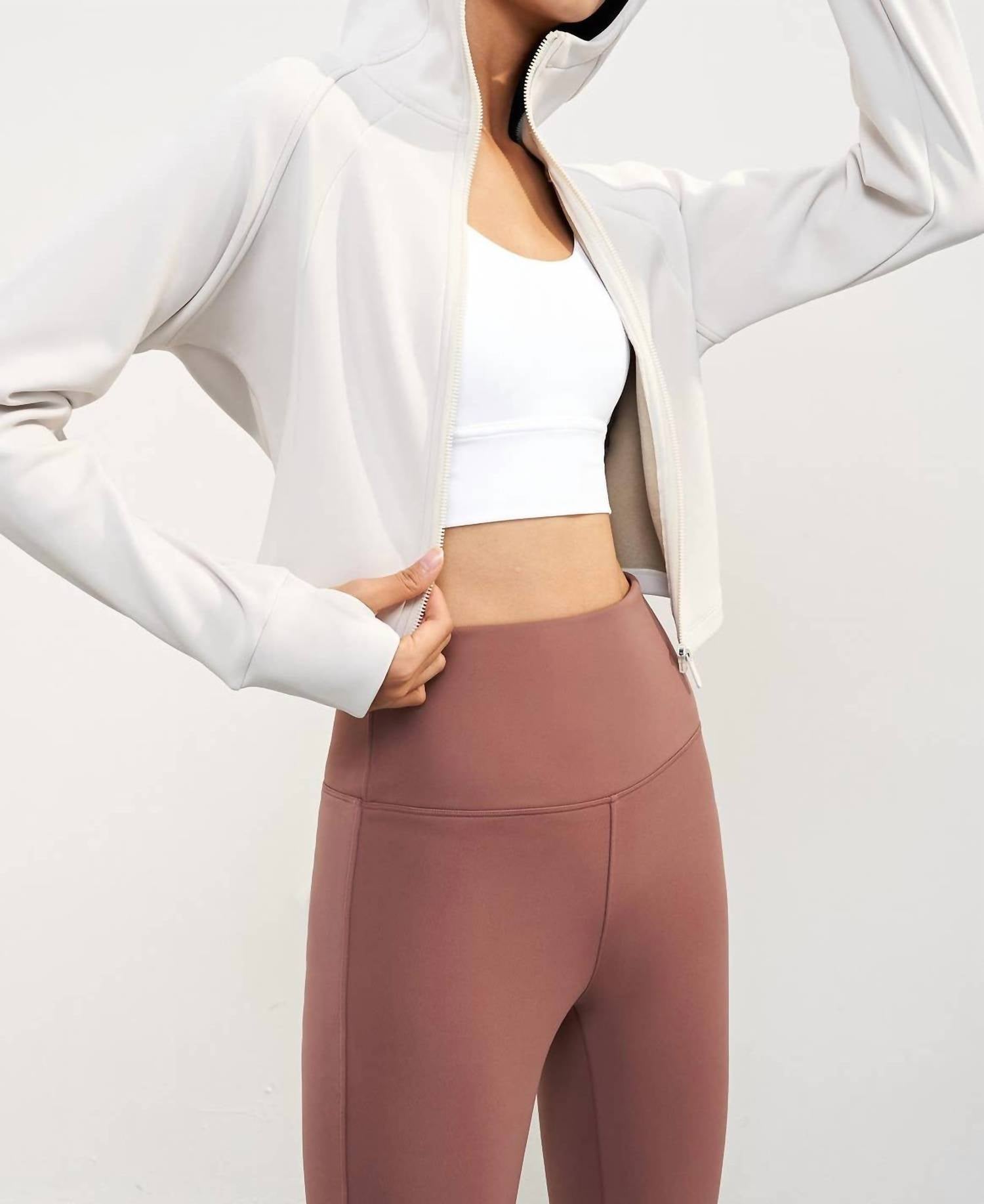 91Thelabel - LuminaLuxe Fleece Active Jacket