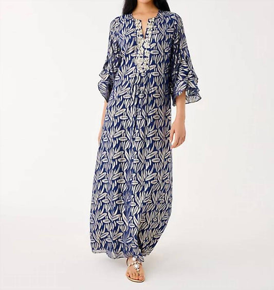 Lilly Pulitzer - Women's Bellina Silk Maxi Caftan Dress