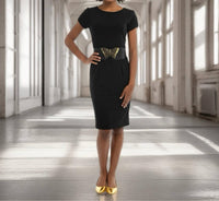Nue By Shani - Butterfly Sheath Dress