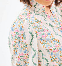 Mary Square Kayla Ivy Lane Long Sleeve Top in ivory - women's blouse - view 4