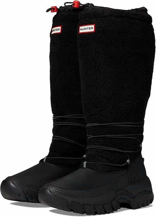 Hunter - Women's Wanderer Tall Sherpa Snow Boot