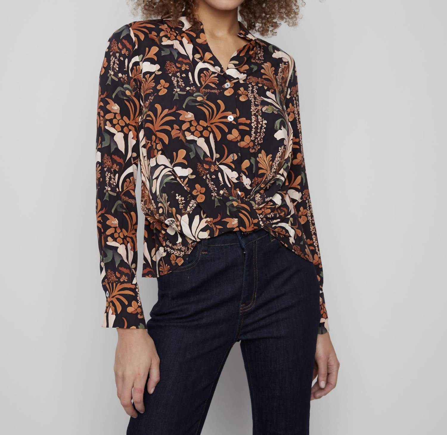 Charlie B - Twist Front Shirt
