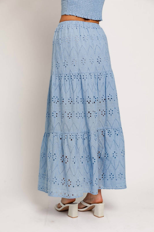 Le Lis - Enchanting Eyelet Skirt
