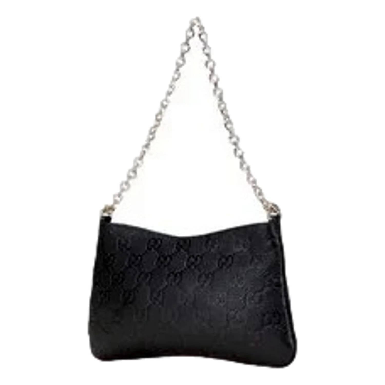 Gucci - Women's Gg Emblem Leather Shoulder Bag