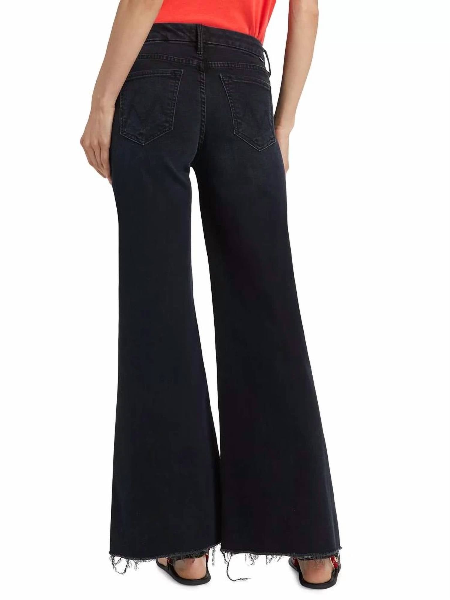 Mother - Roller Fray Wide-leg Jean