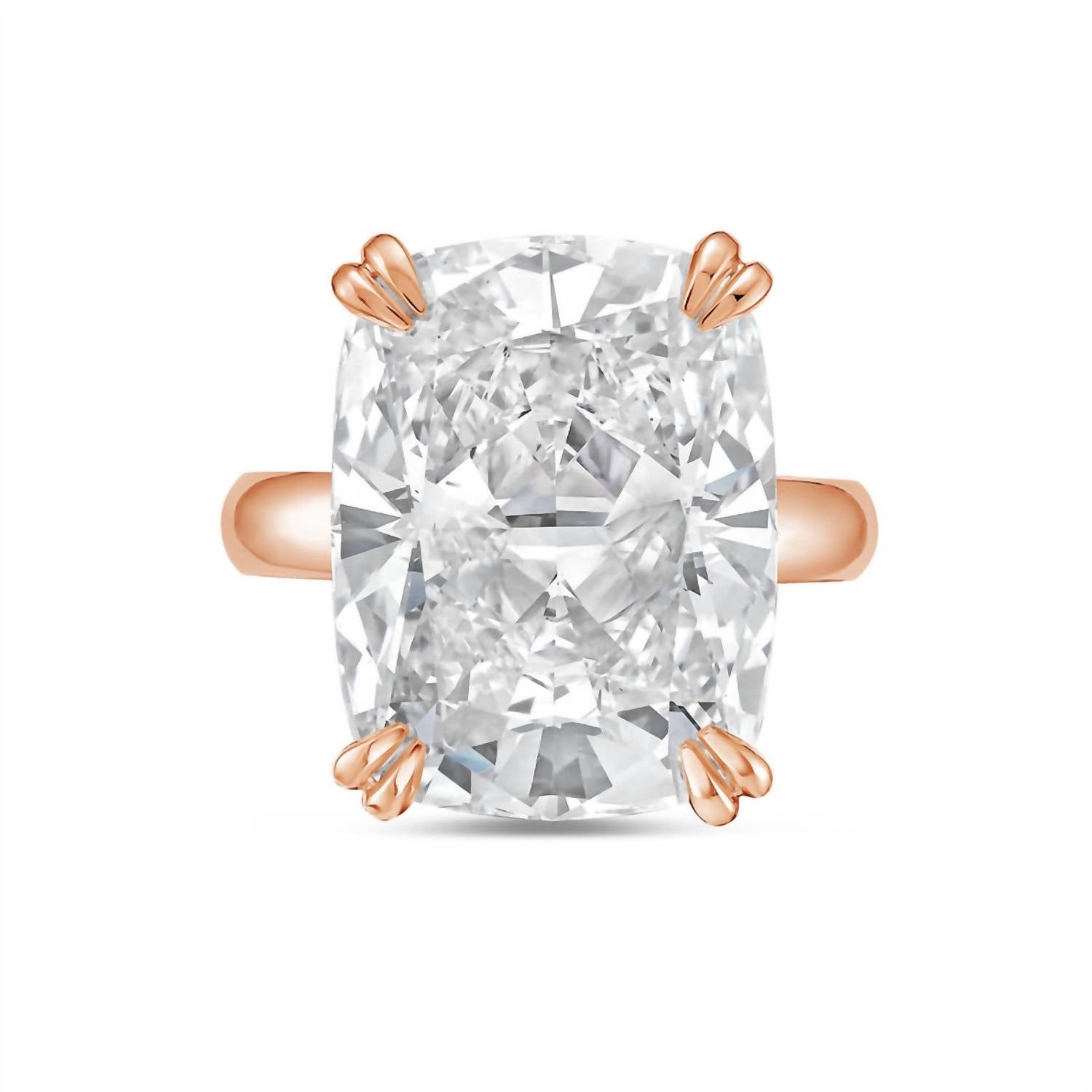 Diana M Jewels - Women's Cushion Lab-Grown Diamond Fashion Ring (8.00 TCW) - Elegant Plus