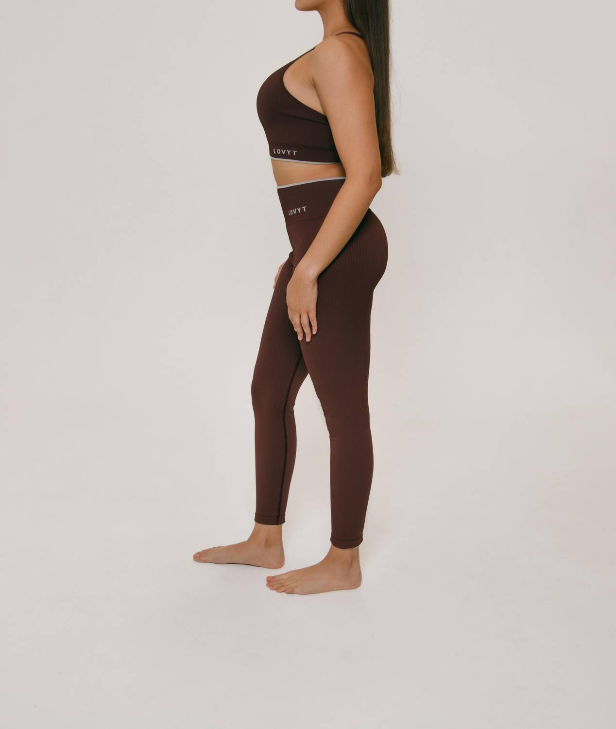 Lovyt - Nudes Rib Leggings