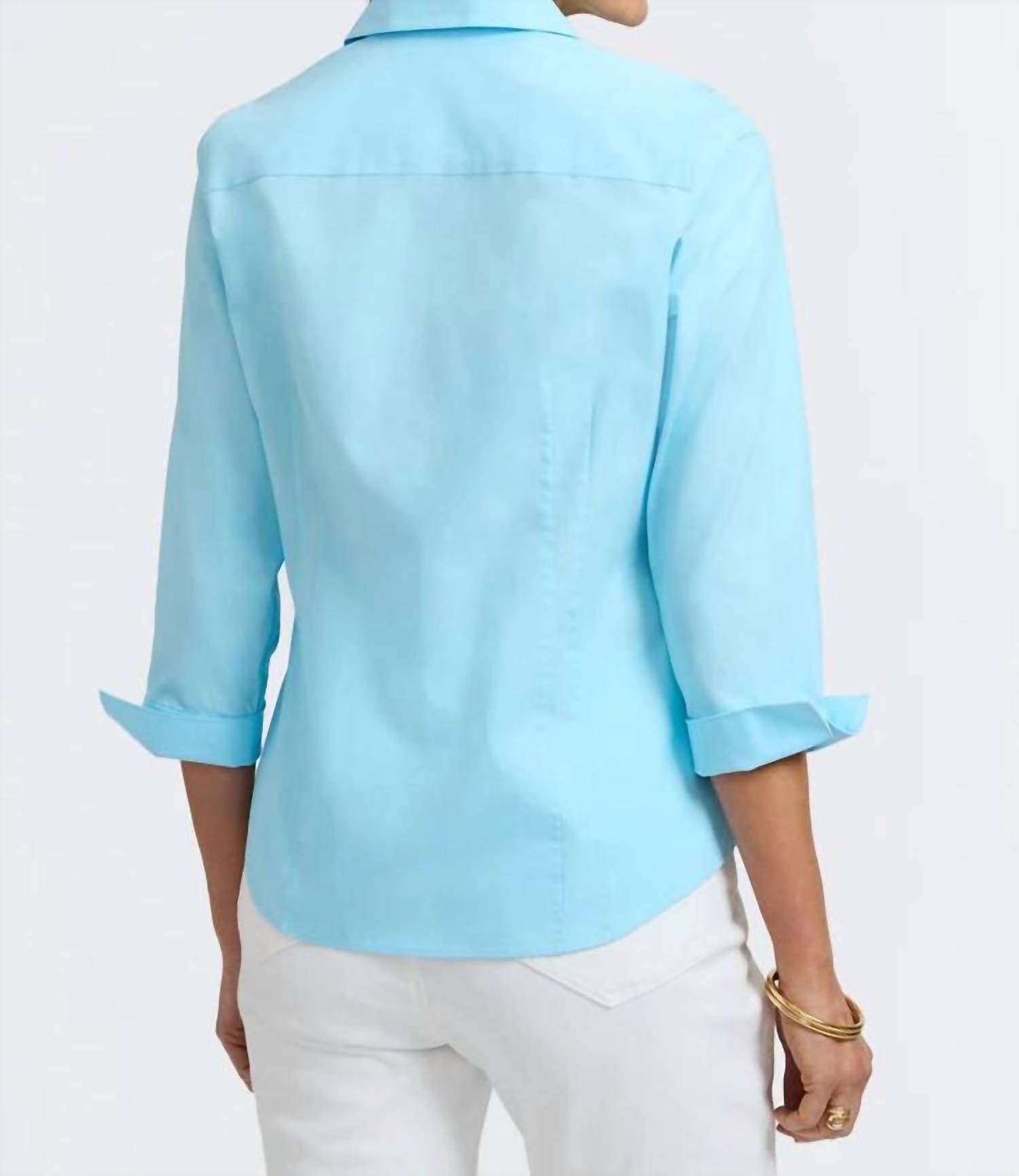 Foxcroft - Taylor 3/4 Sleeve Top