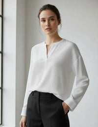 Fun 2 Fun - Ireland Textured Long Sleeve Top