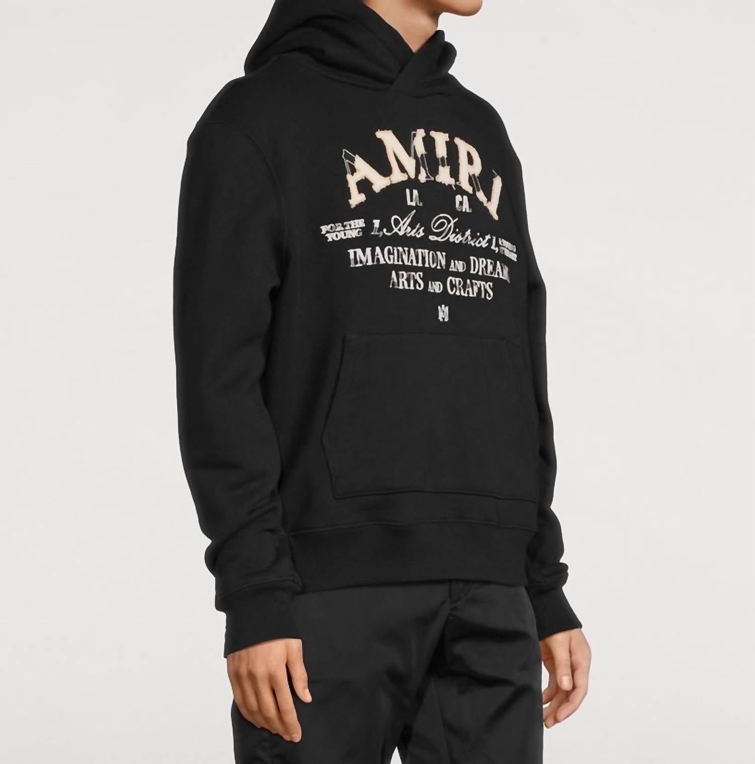 Amiri - Arts District Distressed Hoodie