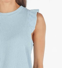 Simply Southern - Ruffle Knit Tee