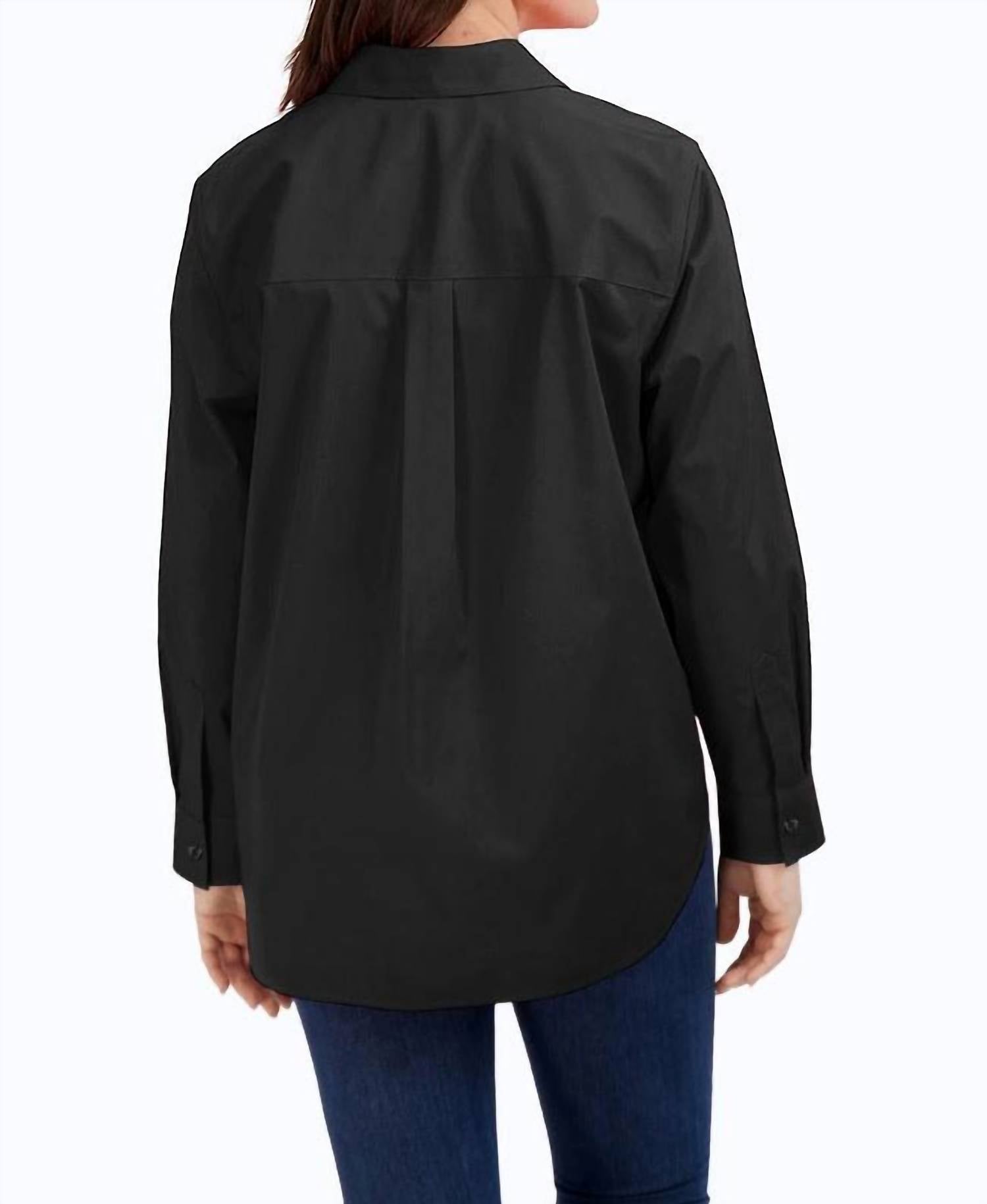Foxcroft - Boyfriend Stretch No Iron Tunic Top