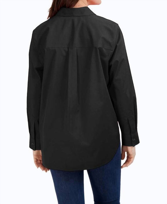 Foxcroft - Boyfriend Stretch No Iron Tunic Top