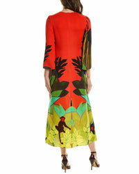 Valentino - Printed Silk Maxi Dress