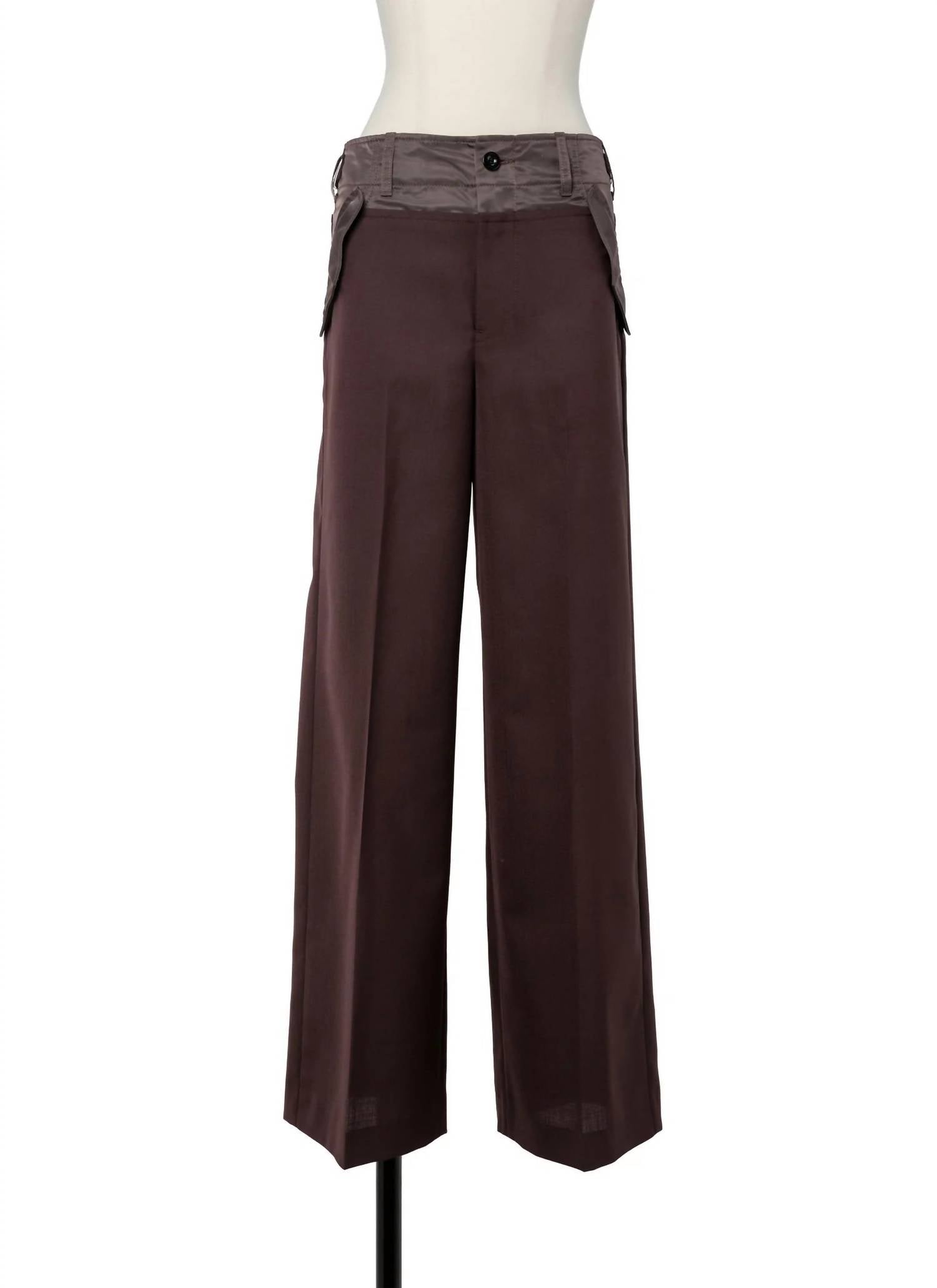 Sacai - Suiting Mix Pants