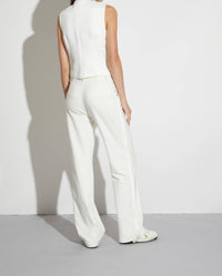 Saint Art - Cait Low-rise Straight Leg Tuxedo Pant