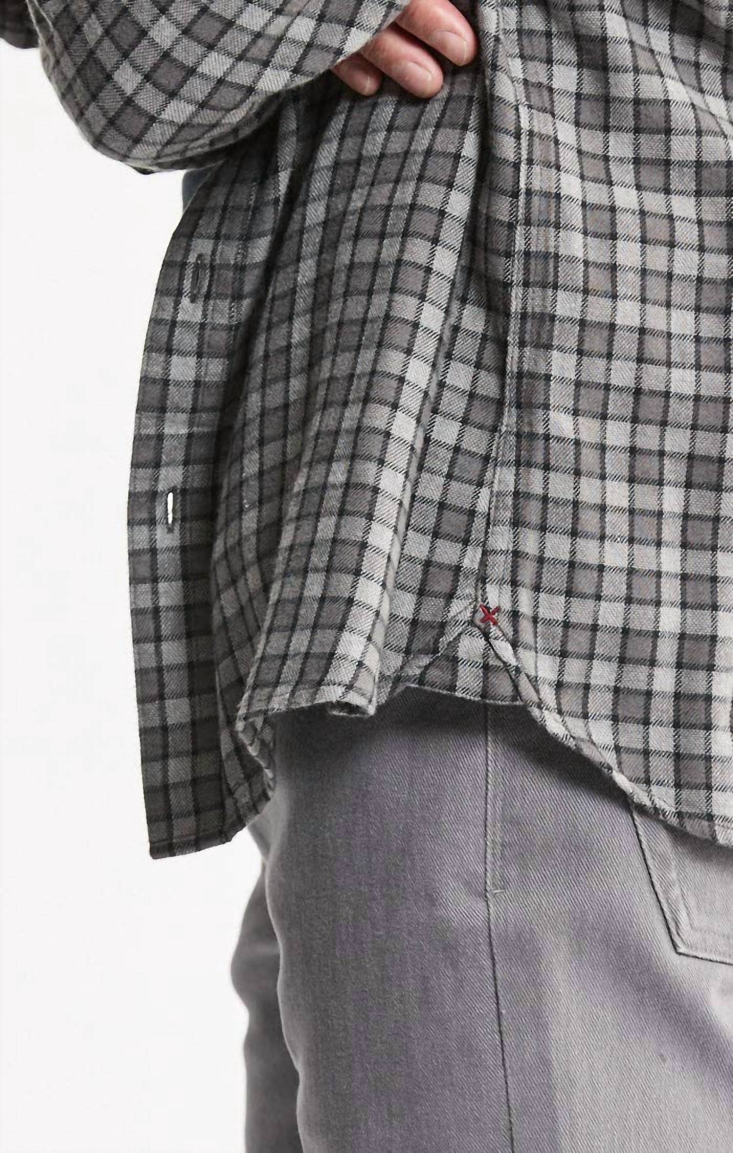 Jachs New York - Rye Lightweight Flannel Utility Workshirt