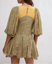 Free People - Bali Coral Mini Dress