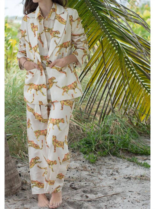 Las Sureñas - Leopard Stars Blazer