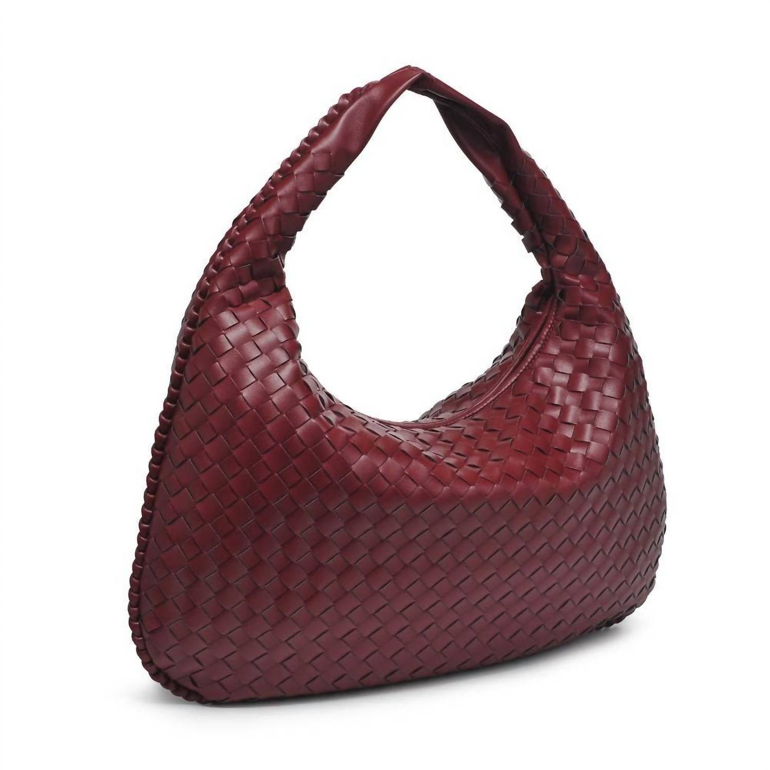 Urban Expressions - Women's Victoria Woven Hobo Bag