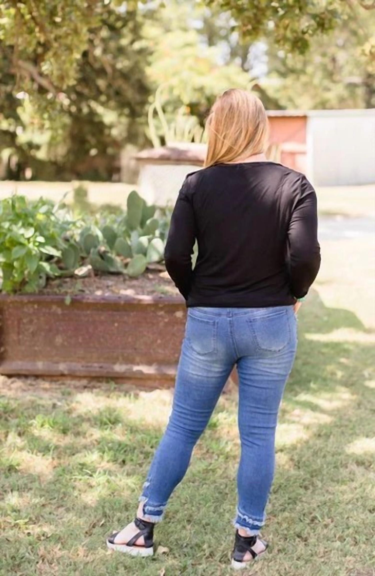 Crazy Train - Jitterbug Distressed Jean