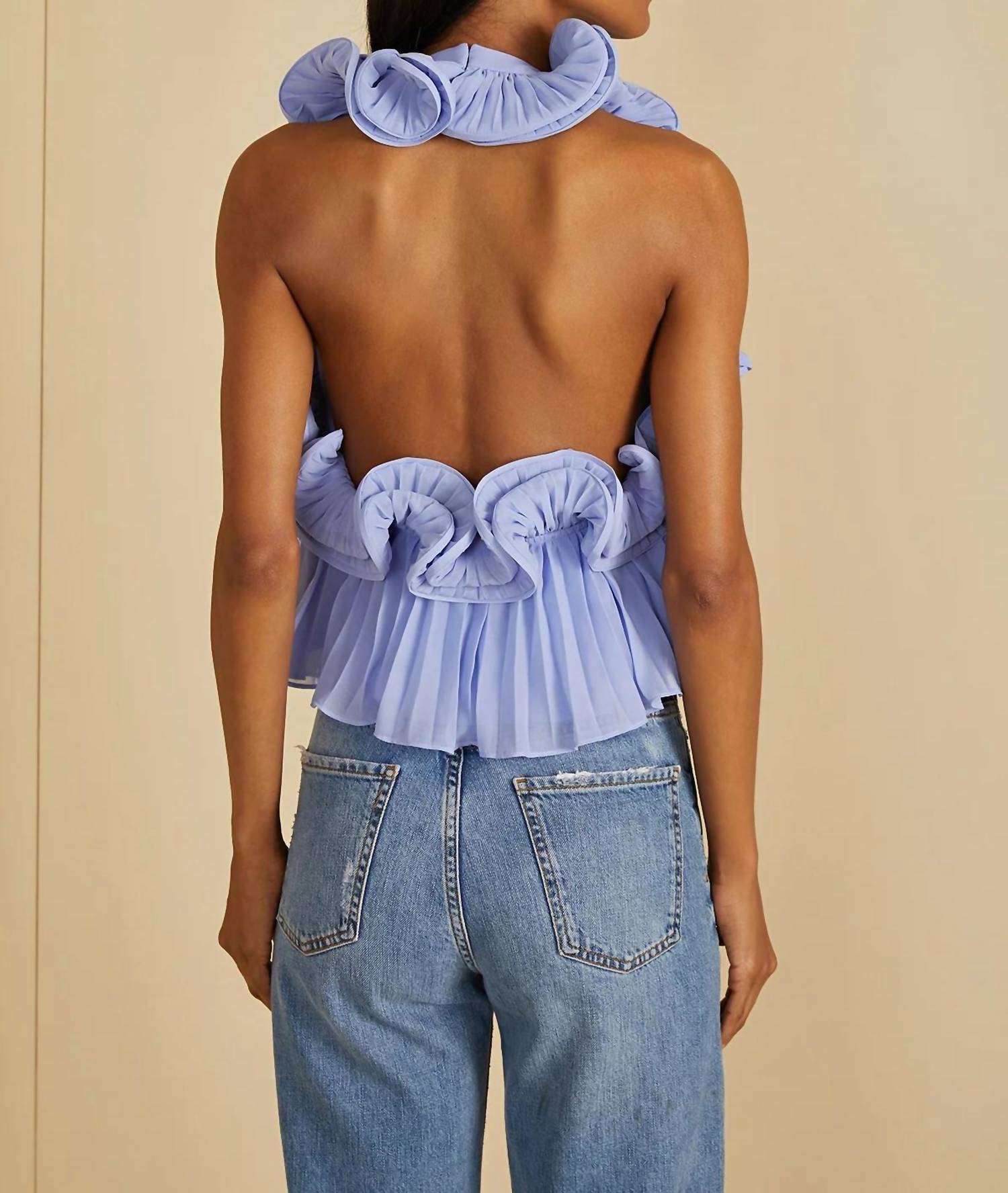 Amur - Baylin Pleated Top