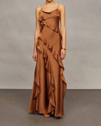 Amur - Women's Dellen Ruffle Gown