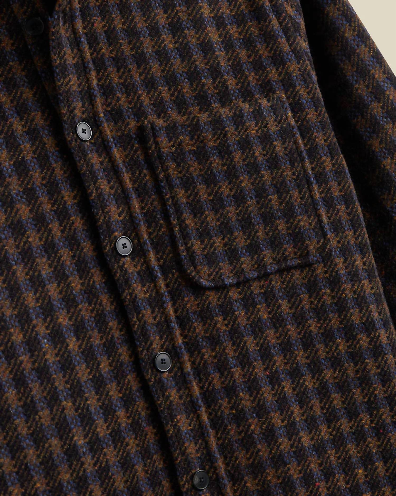 Portuguese Flannel - Men's Merino Tweed Shirt