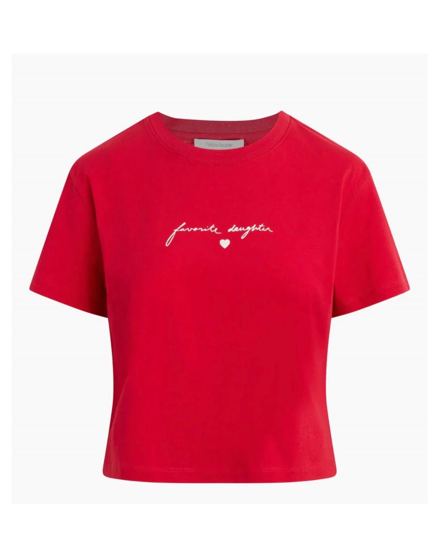 Favorite Daughter - Women's Cropped Signature T-shirt