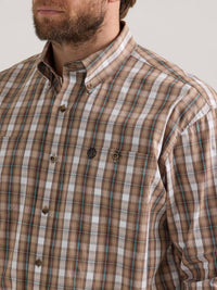 Wrangler - Mens George Strait Long Sleeve Button Down Shirt