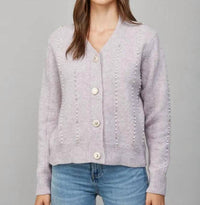 Fate - Jewel Button Down Cardigan
