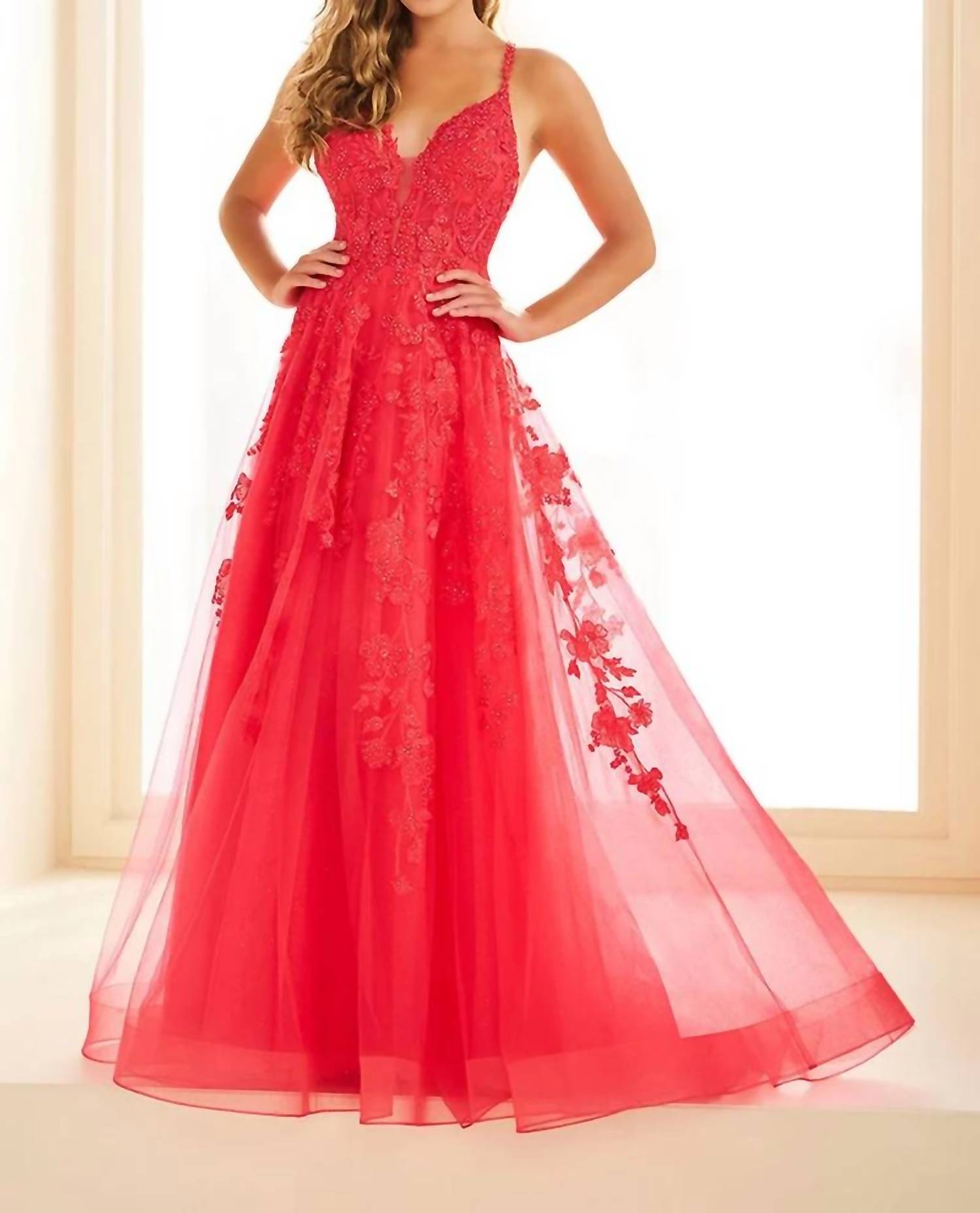 Ellie Wilde - Formal Long Glitter Prom Dress