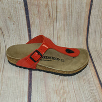 BIRKENSTOCK Women's Gizeh Sandals in cherry red - women's sandal