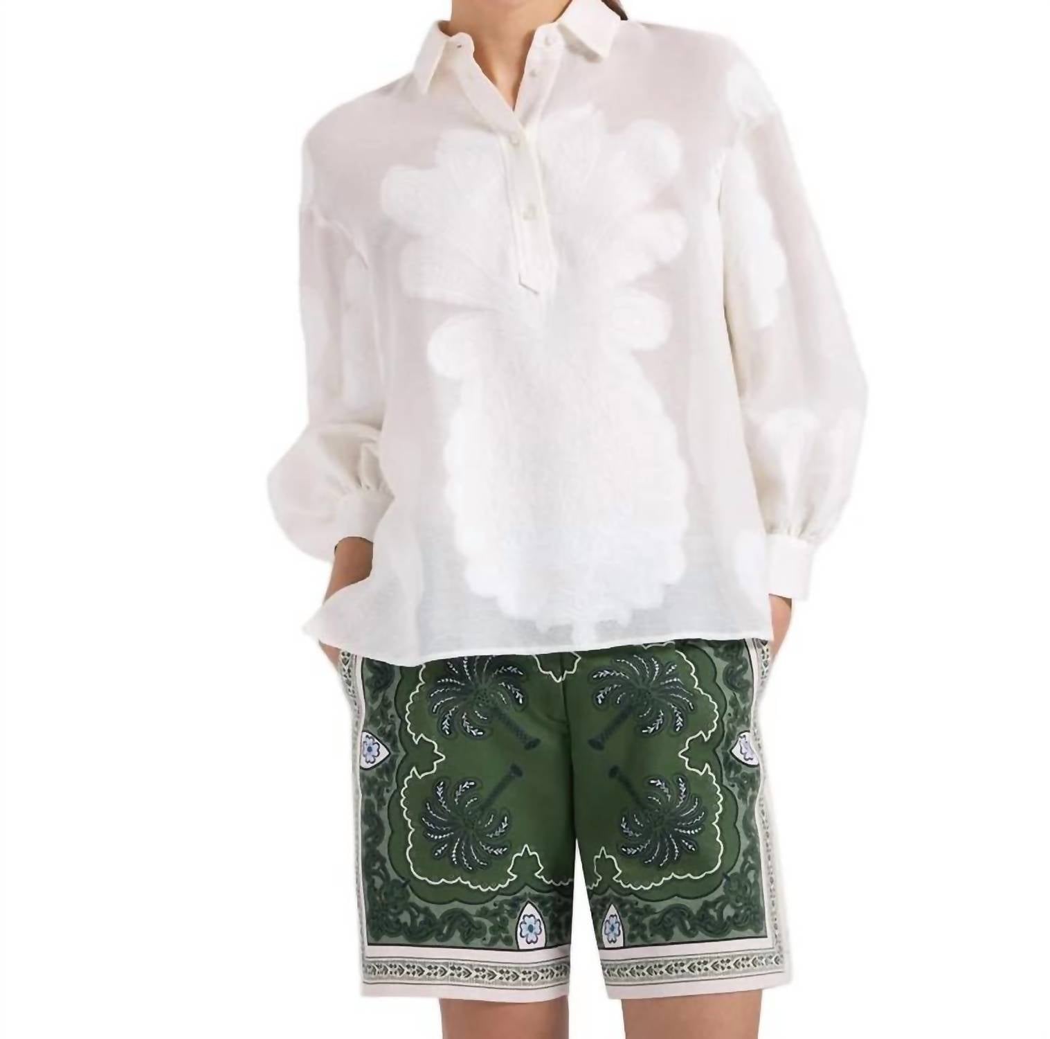 La Doublej - Poet Cotton Jacquard Shirt
