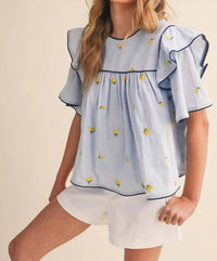 &Merci - Springtime Lemonade Top