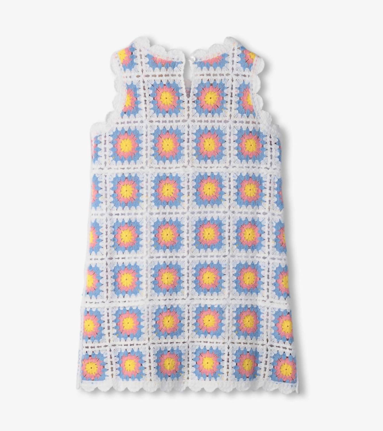Hatley - Girls' Buttercup Sleeveless Crochet Dress