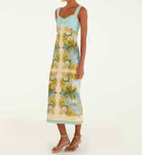 Farm Rio - Sleeveless Maxi Dress