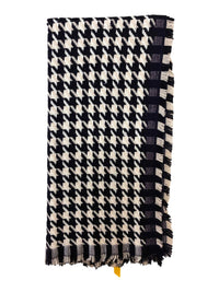 Jane Carr - Women's Houndstooth Pattern Scarf