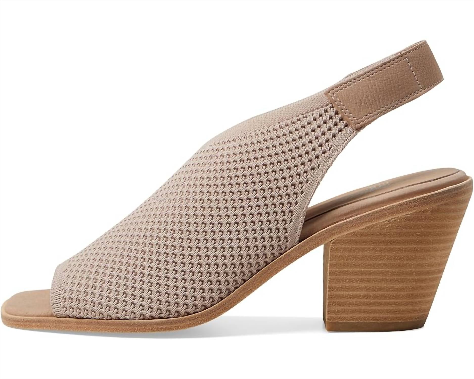 Eileen Fisher - Women's Avil Block Heel Knit Slingback Sandals