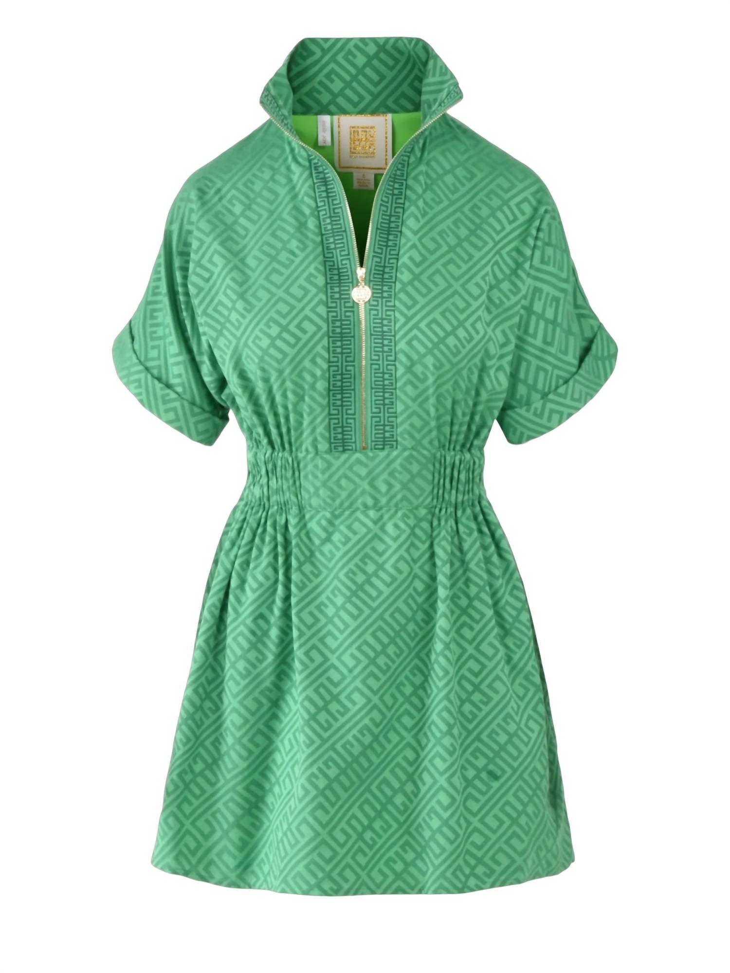 Emily Mccarthy - Pullover Zip Mini Dress