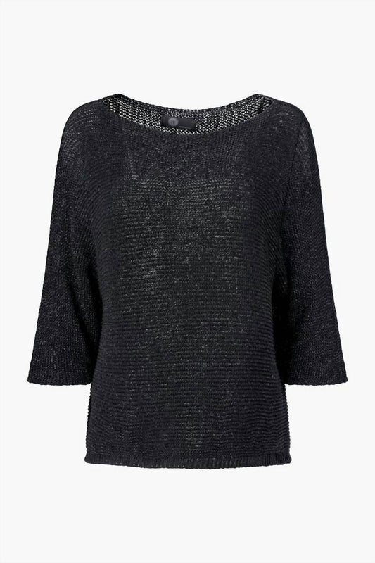 M Made In Italy - Metallic Knit Sweater