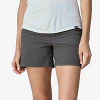 Patagonia Quandary Hiking Shorts - 5" in forge grey - women's shorts