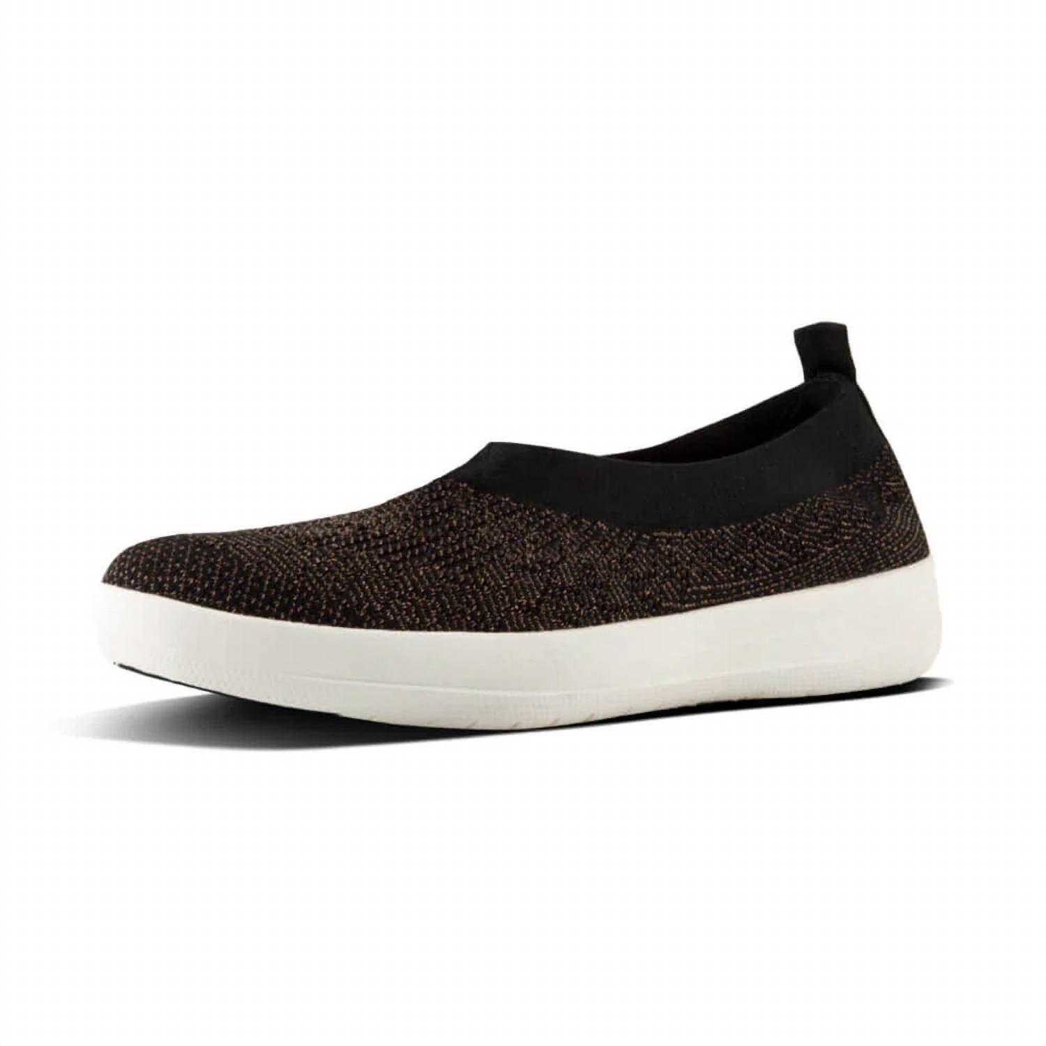 Fitflop - Women's Uberknit Slip-on Ballerina Mary Jane Shoes
