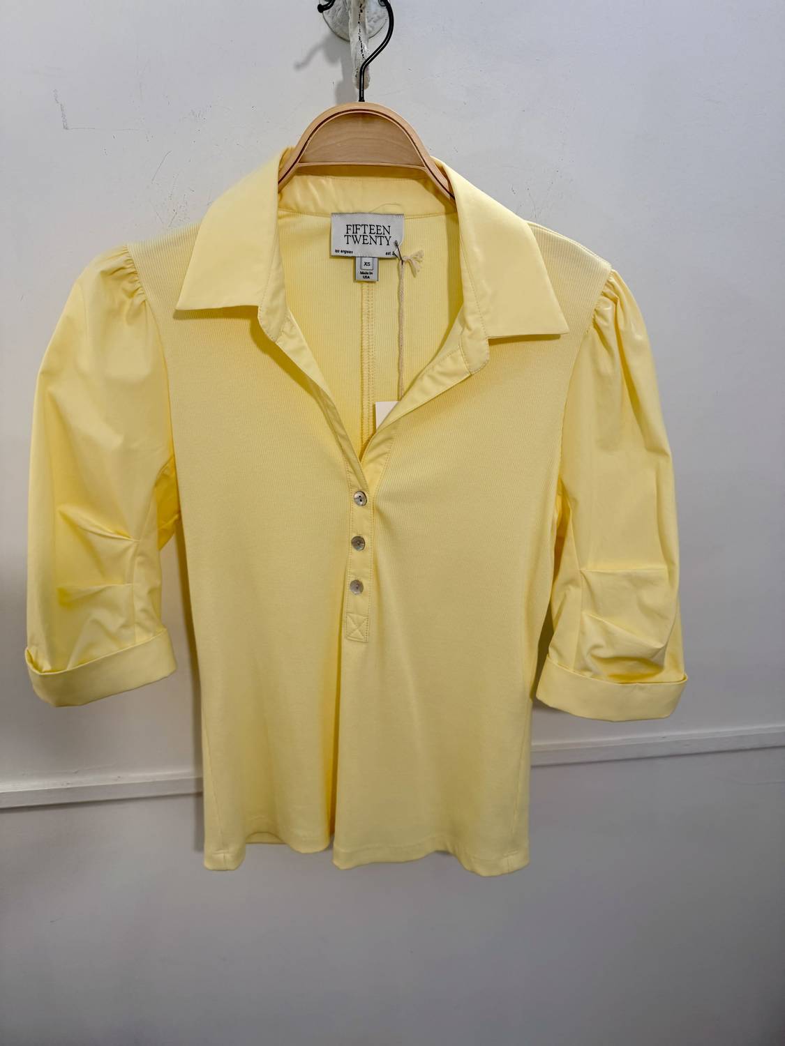 Fifteen Twenty - Women's Camden Contrast Henley Top