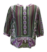 N Touch - Women's Peggi Abstract Print Top