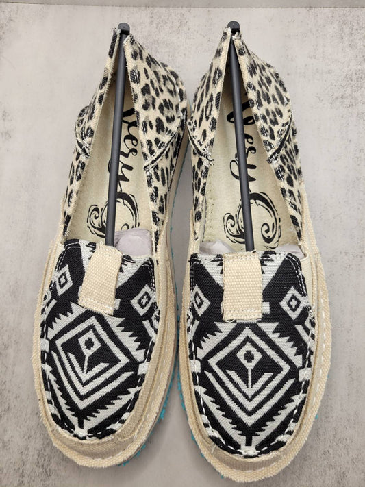 Very G - Women's Slip On Sneaker Leopard Aztec Sneaker